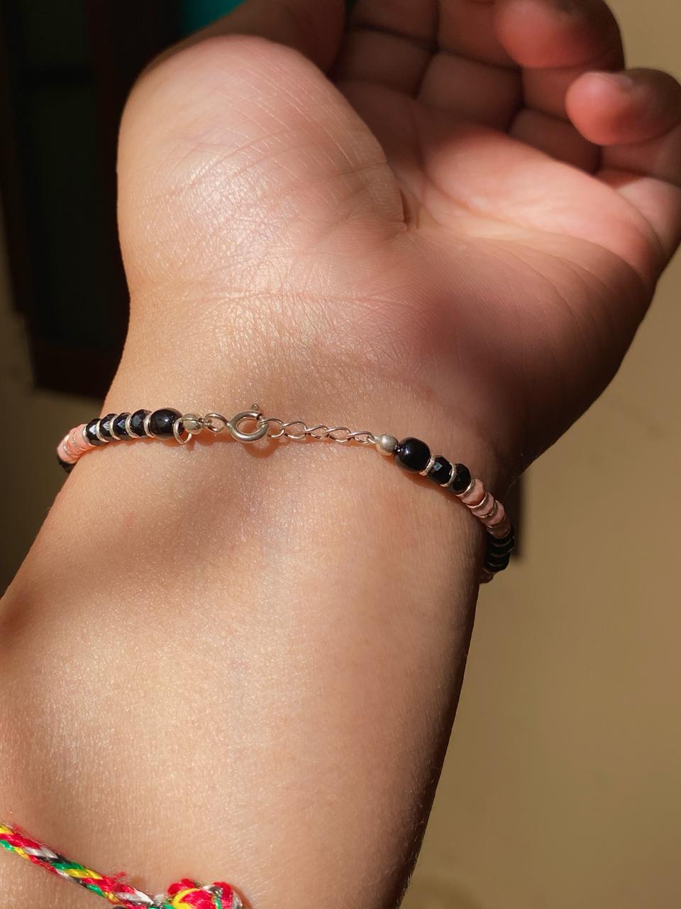 925 Pure Silver Evil Eye Najaria Bracelet